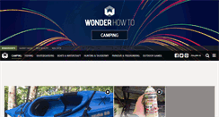 Desktop Screenshot of camp.wonderhowto.com