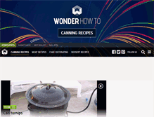 Tablet Screenshot of canning.wonderhowto.com
