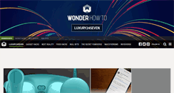 Desktop Screenshot of luxury24seven.wonderhowto.com