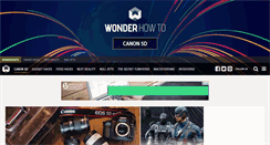Desktop Screenshot of canon5d.wonderhowto.com