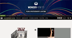 Desktop Screenshot of film-lighting.wonderhowto.com