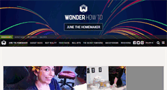 Desktop Screenshot of june-the-homemaker.wonderhowto.com