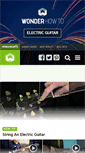 Mobile Screenshot of electric-guitar.wonderhowto.com