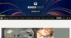Desktop Screenshot of painting-art.wonderhowto.com