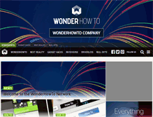 Tablet Screenshot of blog.wonderhowto.com