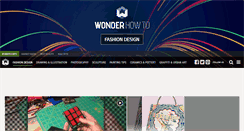 Desktop Screenshot of fashion-design.wonderhowto.com
