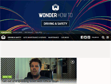 Tablet Screenshot of driver-safety.wonderhowto.com