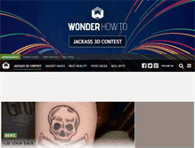 Tablet Screenshot of jackass-3d-contest.wonderhowto.com