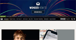 Desktop Screenshot of idrawgirls.wonderhowto.com