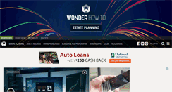 Desktop Screenshot of estate-planning.wonderhowto.com