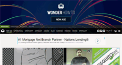Desktop Screenshot of new-age.wonderhowto.com