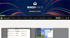 Desktop Screenshot of ms-office.wonderhowto.com