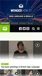 Mobile Screenshot of learn-sign-language.wonderhowto.com