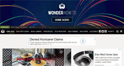Desktop Screenshot of home-audio.wonderhowto.com