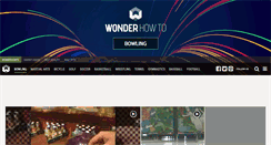 Desktop Screenshot of bowling.wonderhowto.com