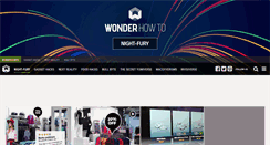 Desktop Screenshot of night-fury.wonderhowto.com