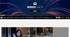 Desktop Screenshot of harp.wonderhowto.com