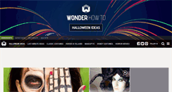 Desktop Screenshot of halloween-ideas.wonderhowto.com