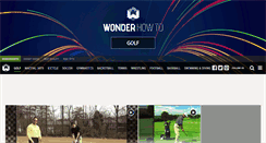 Desktop Screenshot of golf.wonderhowto.com