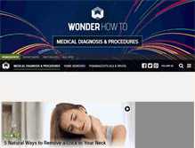 Tablet Screenshot of medical-diagonosis.wonderhowto.com