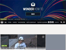 Tablet Screenshot of bmx.wonderhowto.com