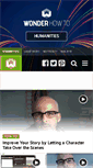 Mobile Screenshot of humanities.wonderhowto.com