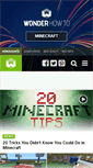 Mobile Screenshot of minecraft.wonderhowto.com