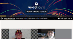 Desktop Screenshot of learn-tagalog.wonderhowto.com