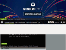 Tablet Screenshot of operating-systems.wonderhowto.com