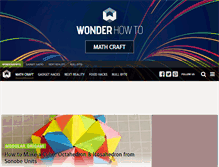 Tablet Screenshot of mathcraft.wonderhowto.com