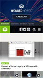 Mobile Screenshot of cinema-4d.wonderhowto.com