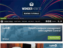 Tablet Screenshot of beatbox.wonderhowto.com