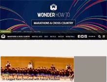 Tablet Screenshot of marathons.wonderhowto.com