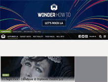 Tablet Screenshot of la-music-and-stuff.wonderhowto.com