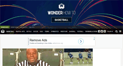 Desktop Screenshot of basketball.wonderhowto.com