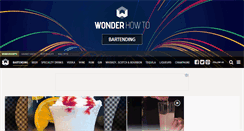 Desktop Screenshot of bartending.wonderhowto.com