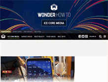 Tablet Screenshot of icecoremedia.wonderhowto.com