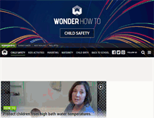 Tablet Screenshot of child-safety.wonderhowto.com