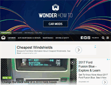 Tablet Screenshot of car-mods.wonderhowto.com