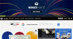 Desktop Screenshot of bar-tricks.wonderhowto.com