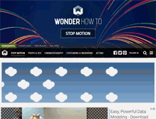 Tablet Screenshot of animation-tutorials.wonderhowto.com