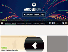 Tablet Screenshot of manicures-pedicures.wonderhowto.com