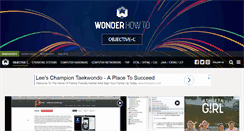 Desktop Screenshot of objective-c.wonderhowto.com