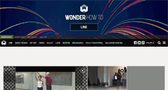Desktop Screenshot of line-dancing.wonderhowto.com