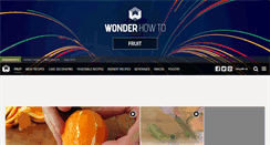 Desktop Screenshot of fruit-recipes.wonderhowto.com