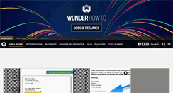 Desktop Screenshot of jobs-resumes.wonderhowto.com
