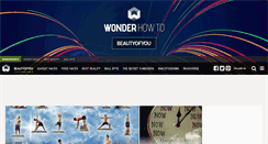 Desktop Screenshot of beautyofyou.wonderhowto.com
