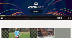 Desktop Screenshot of frisbee.wonderhowto.com