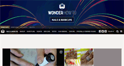 Desktop Screenshot of manicure.wonderhowto.com
